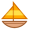 Sailboat emoji on HTC